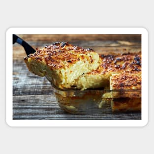 Macaroni with cheese, oven baked Sticker